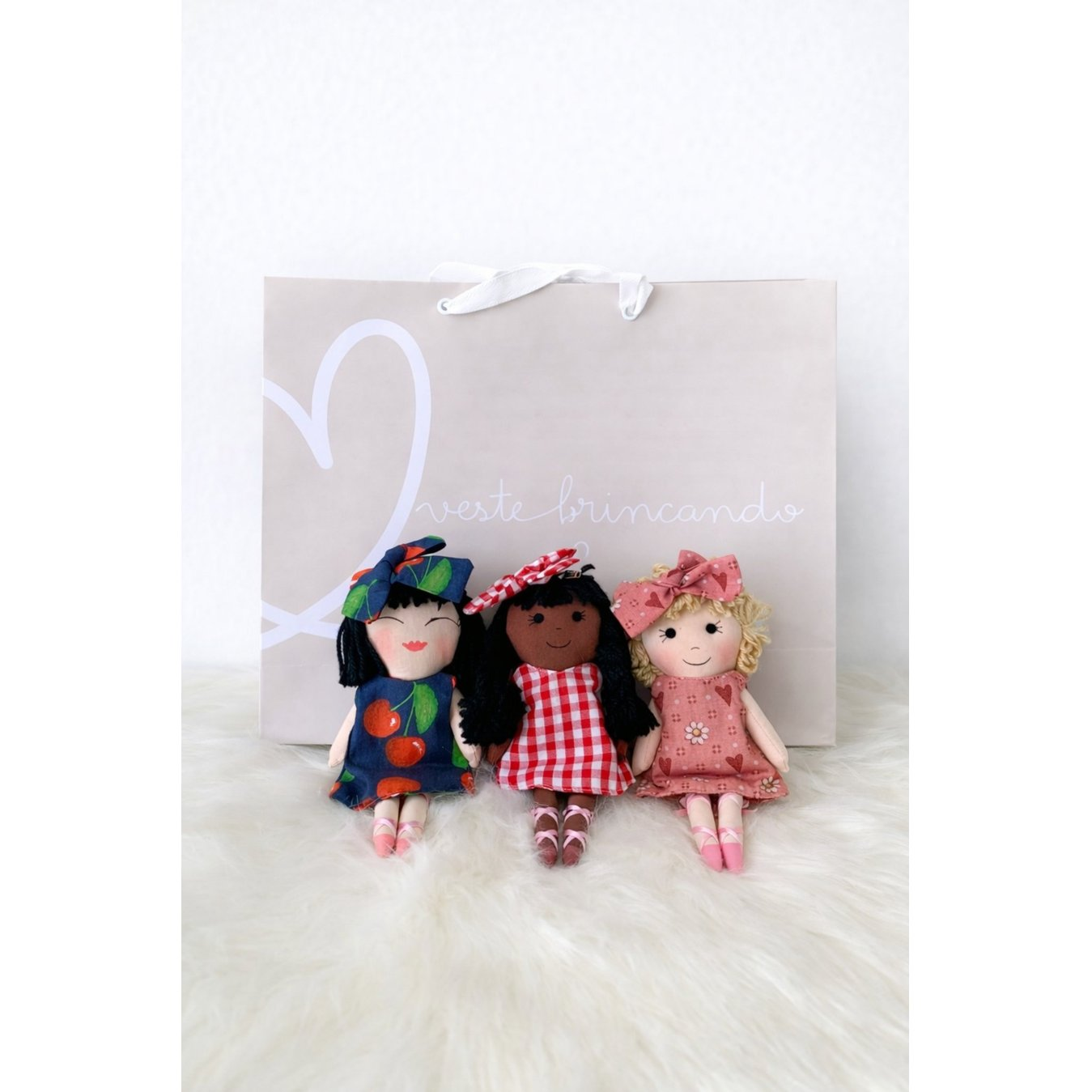 Kit Surpresa - 3 Mini Bonecas Sortidas