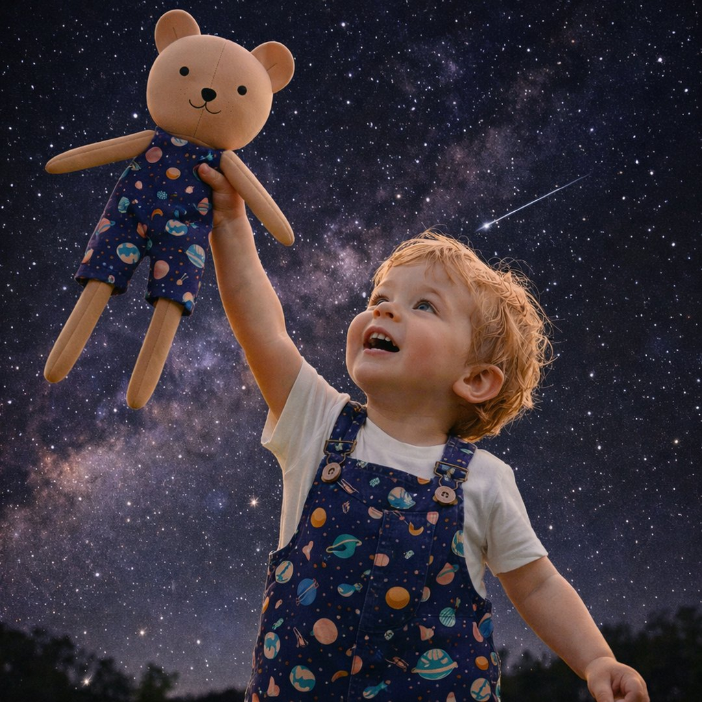 Kit Boneco Urso Espaço