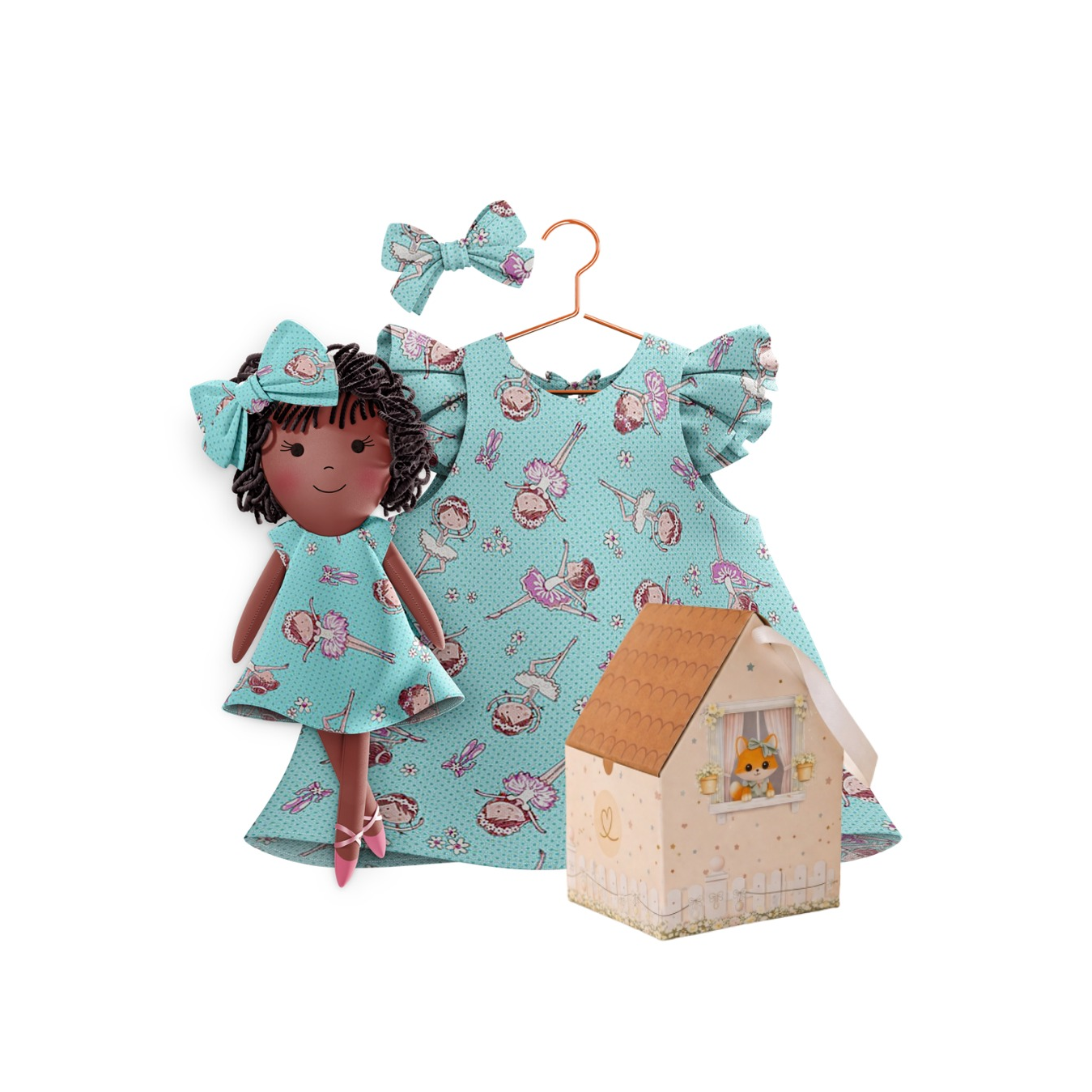 Kit Boneca Bella Ballet