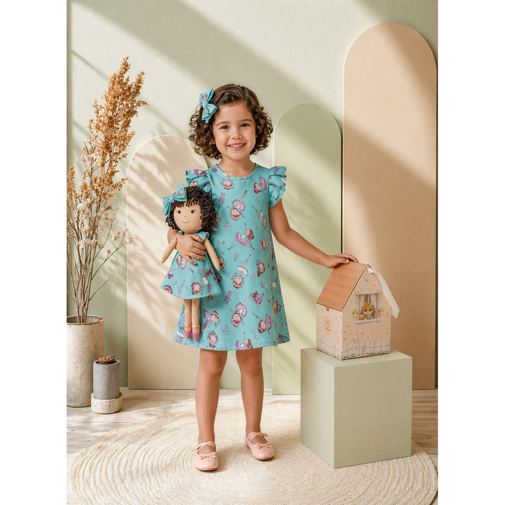 Kit Boneca Nelinha Ballet