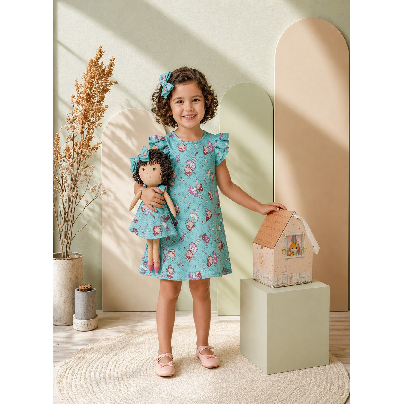 Kit Boneca Nelinha Ballet