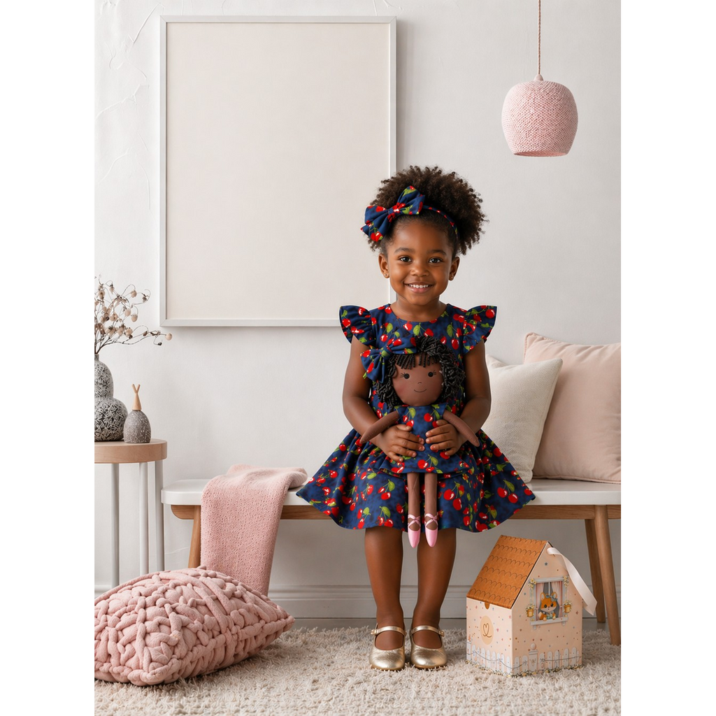 Kit Boneca Bella Cereja