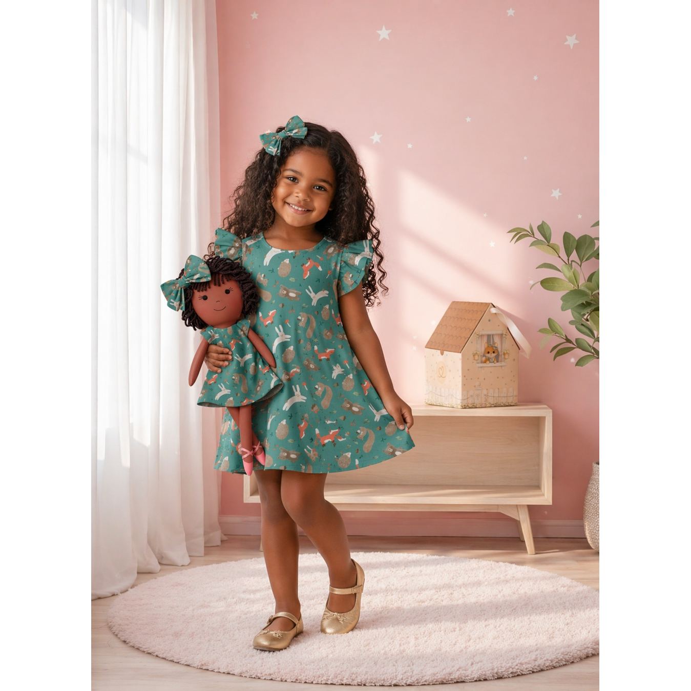 Kit Boneca Bella Bosque