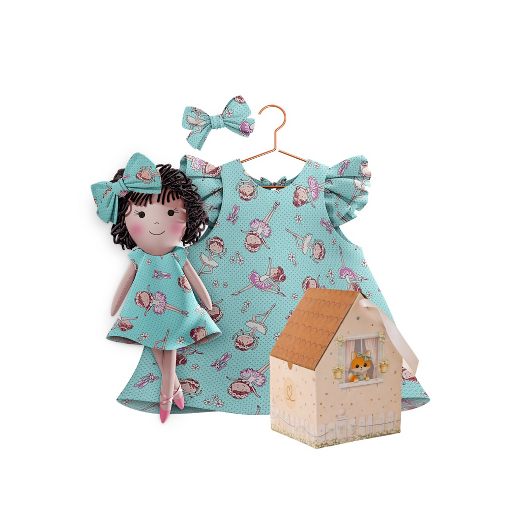 Kit Boneca Nelinha Ballet