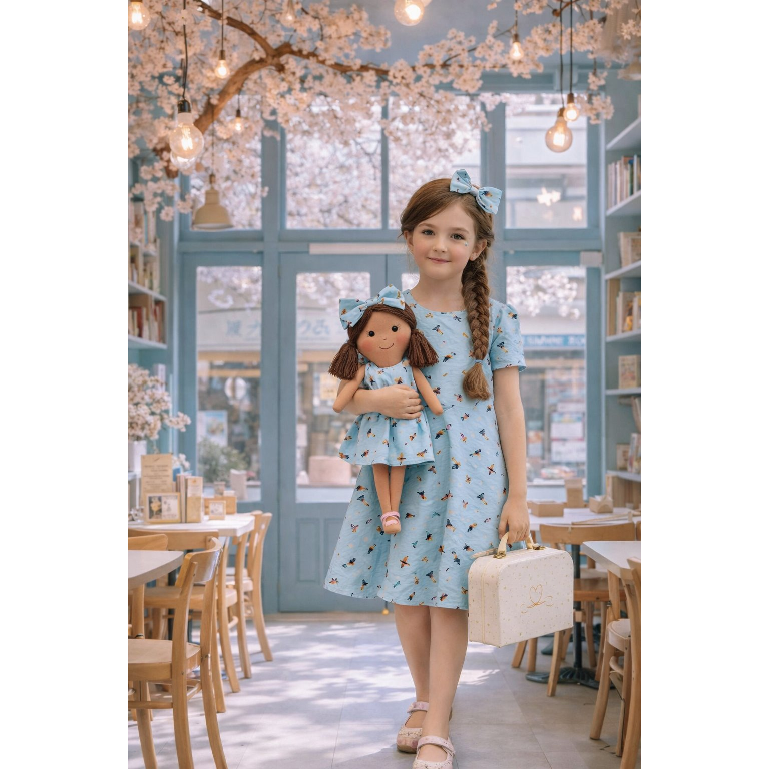 Kit Boneca Manu Bailarina + Petit Case