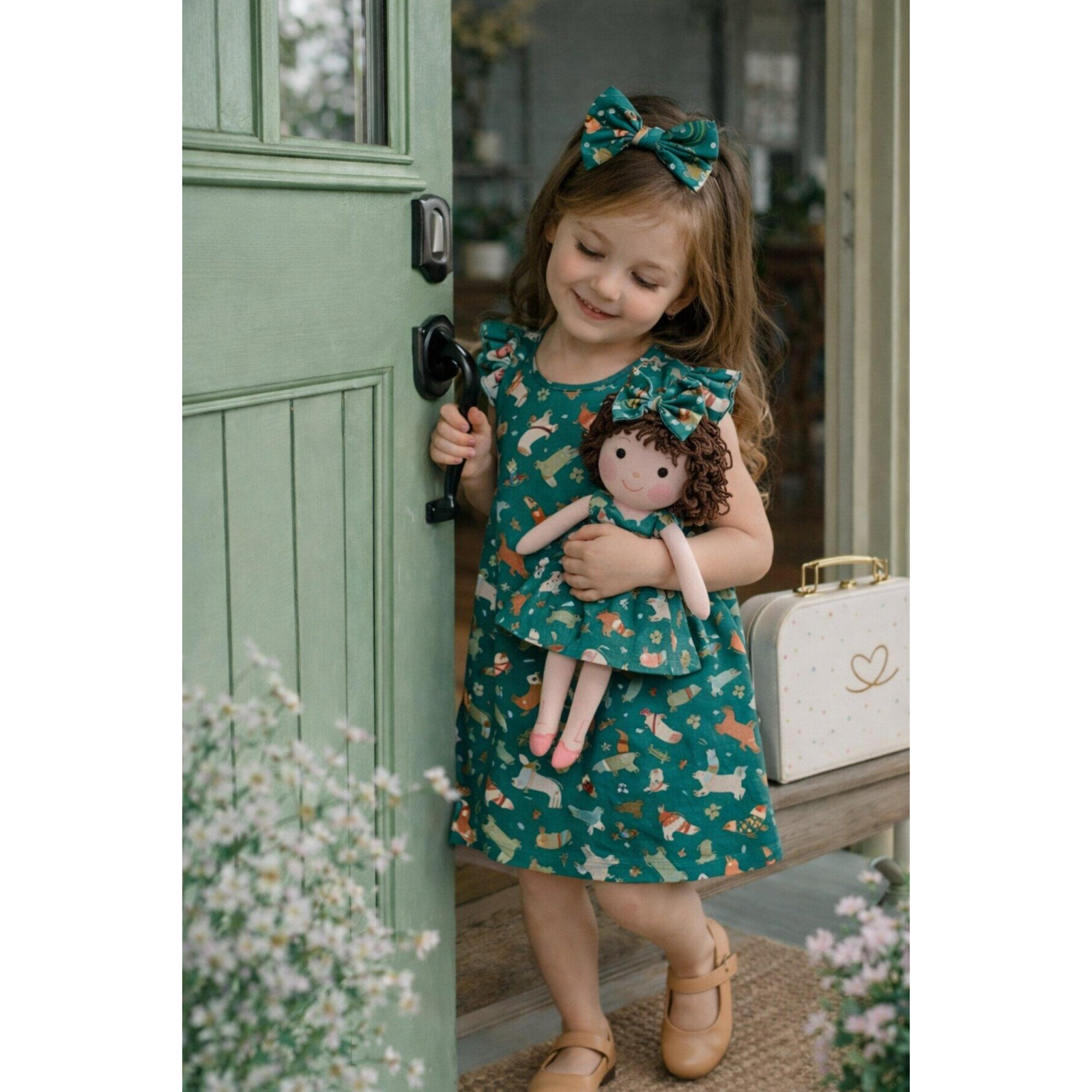 Kit Boneca Nelinha Bosque + Petit Case