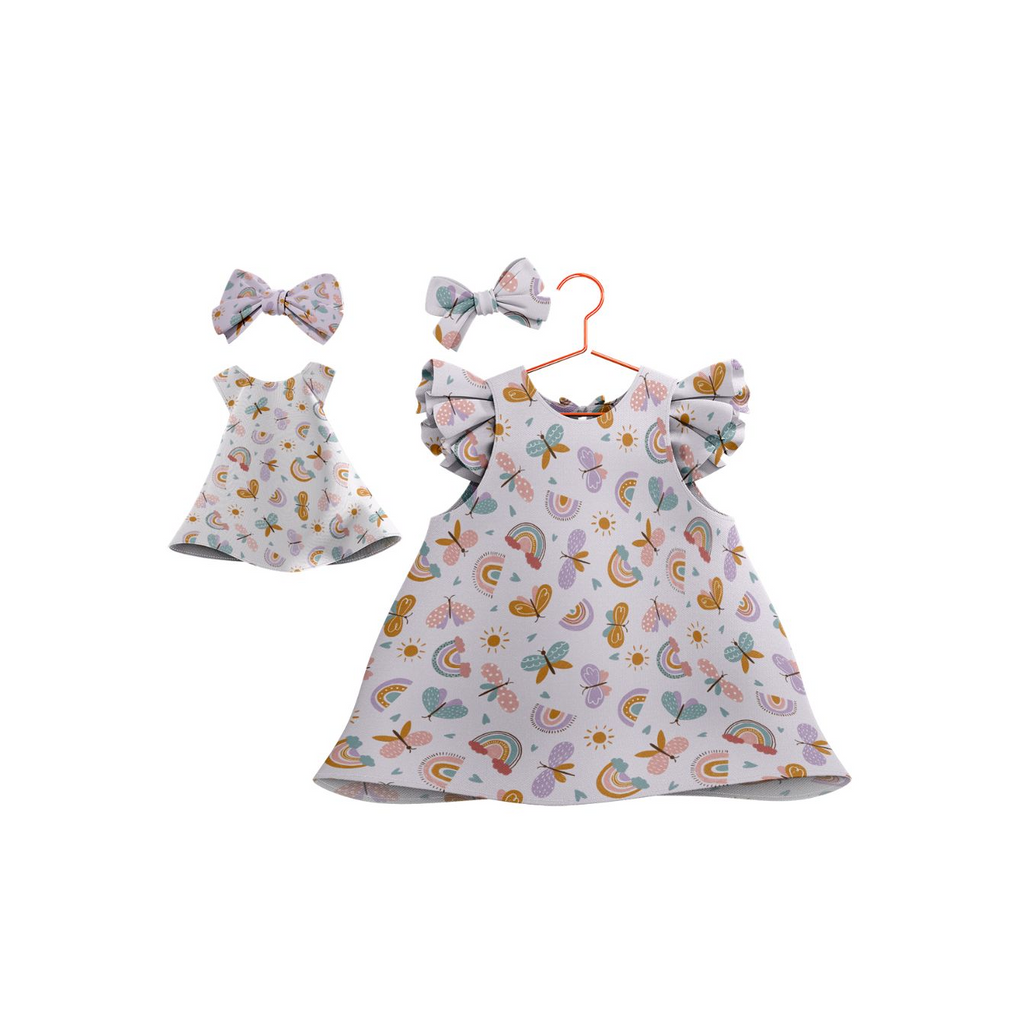 Kit Vestidos Arco Iris