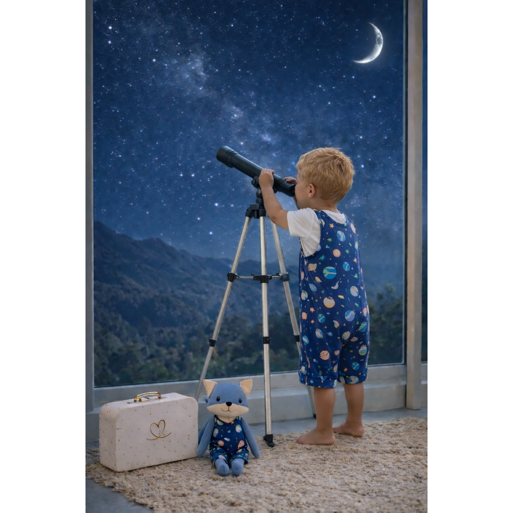 Kit Boneco Raposo Espaço + Petit Case