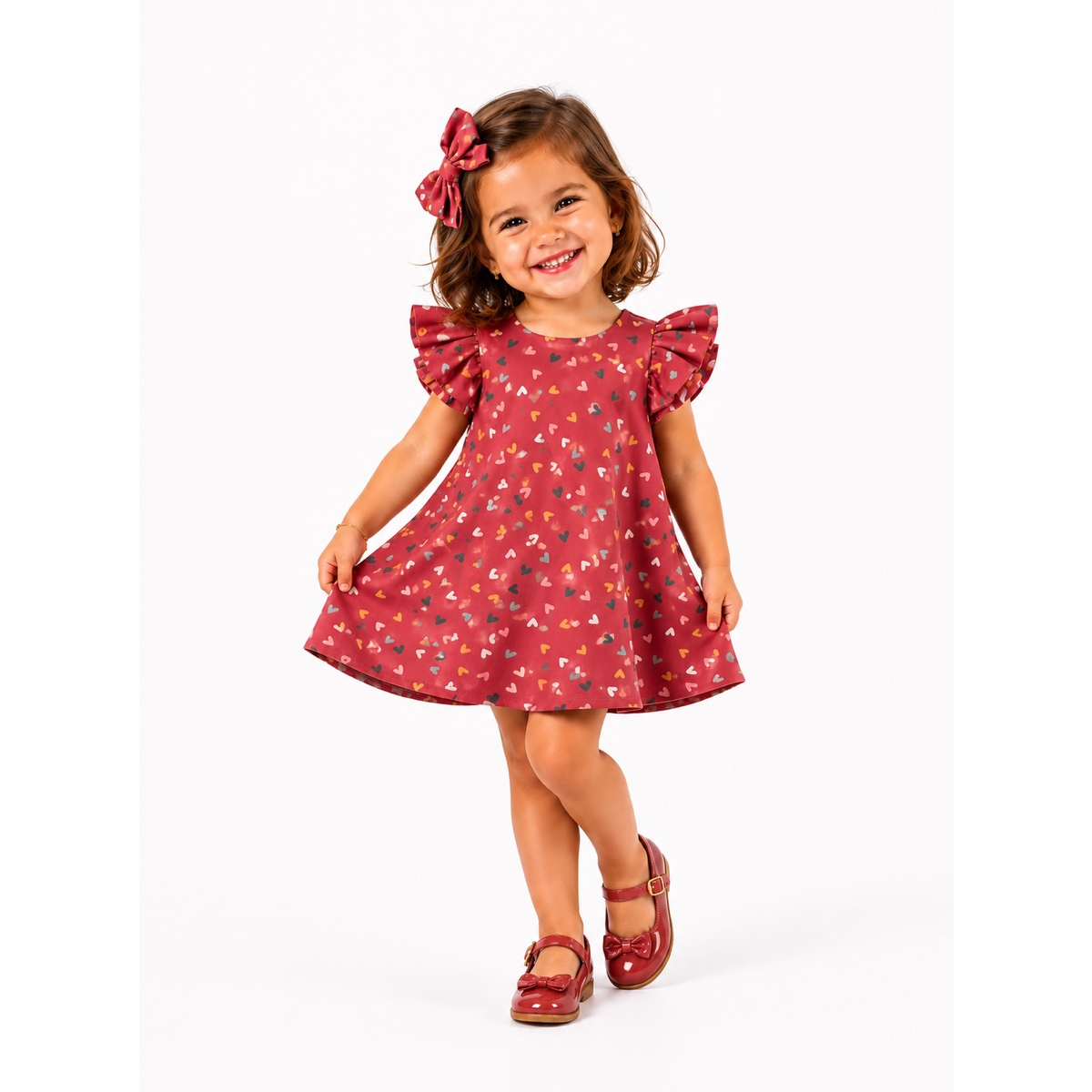 Kit Vestidos Corações