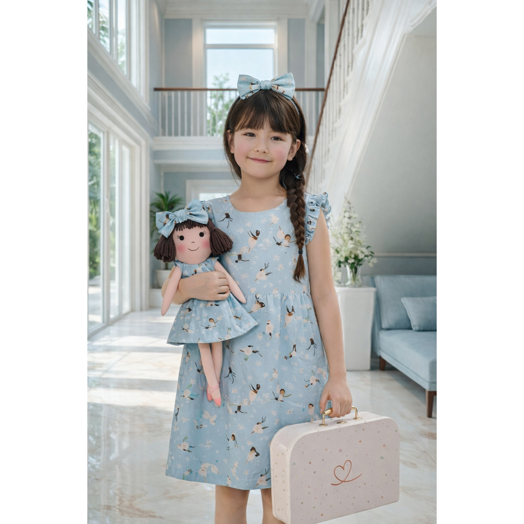 Kit Boneca Alice Bailarina + Petit Case