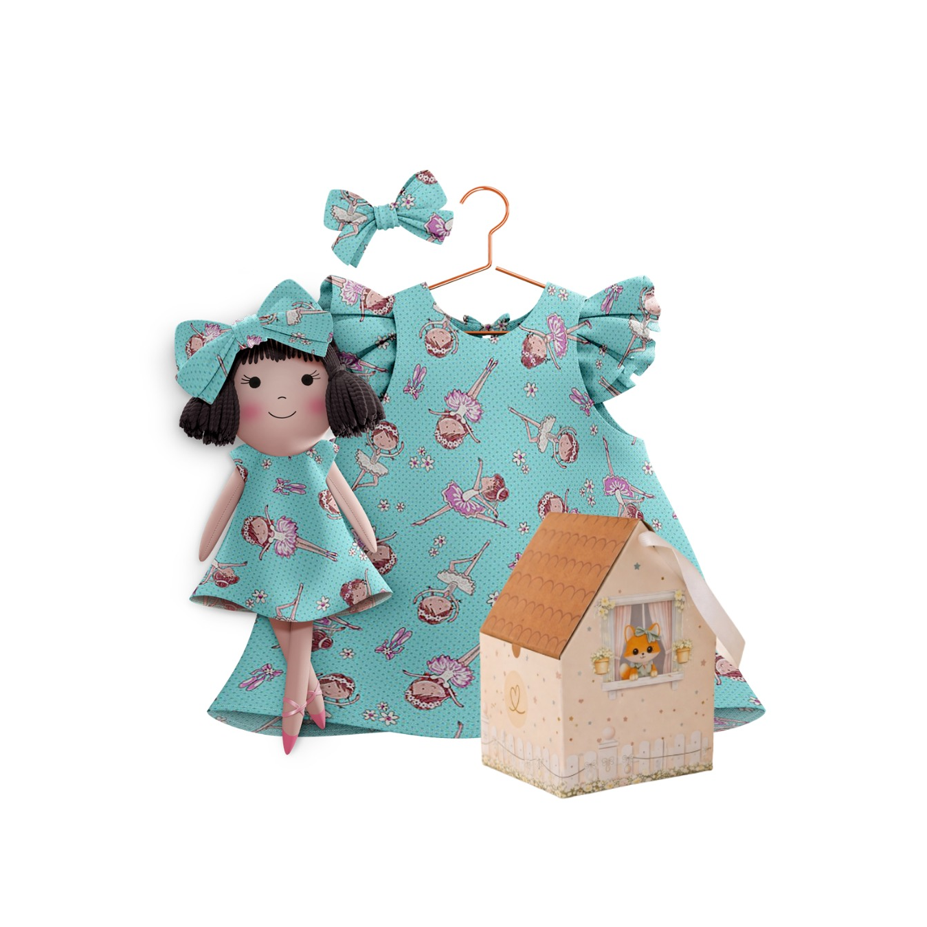 Kit Boneca Alice Ballet