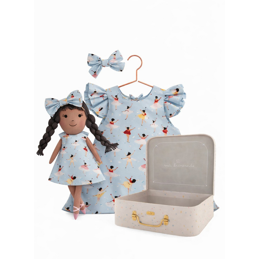 Kit Boneca Juju Bailarina + Petit Case