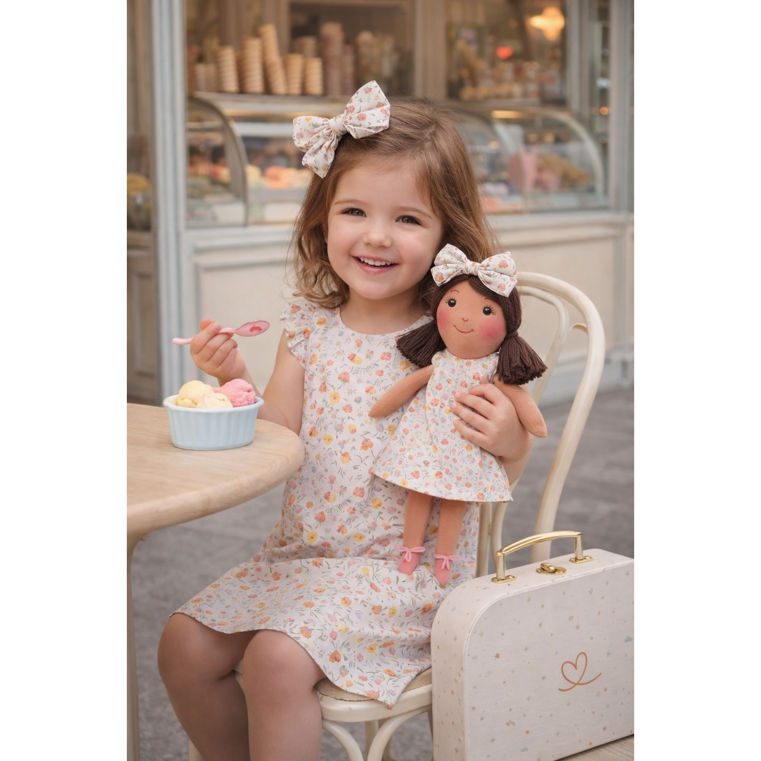 Kit Boneca Manu Pic-Nic + Petit Case