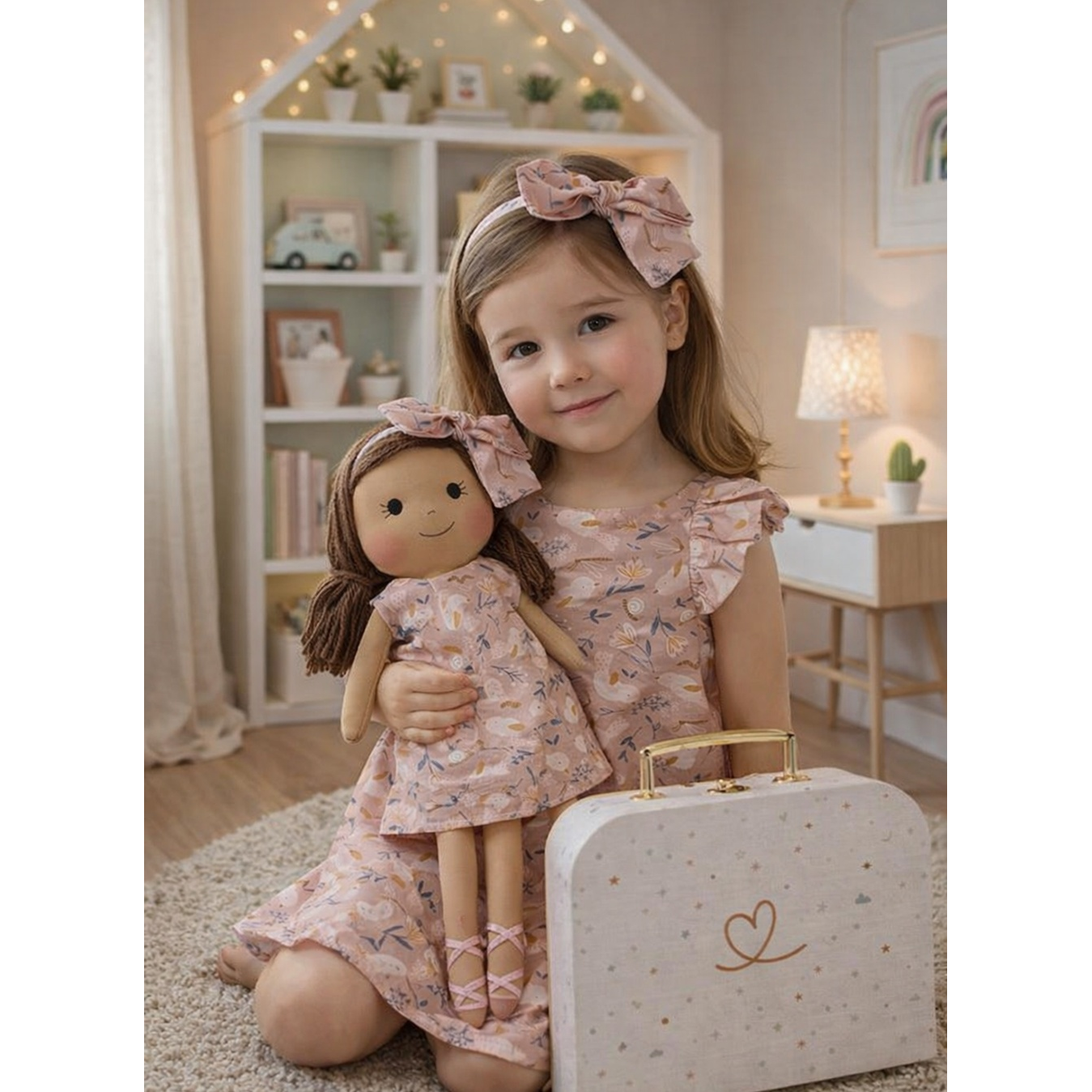 Kit Boneca Manu Jardim + Petit Case