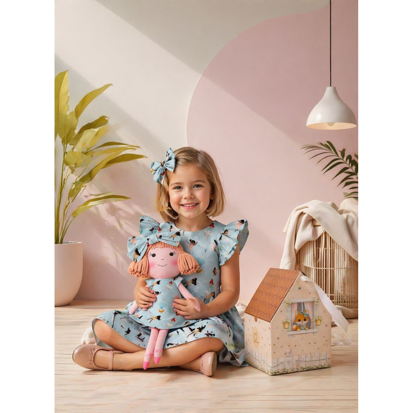 Kit Boneca Nina Bailarina