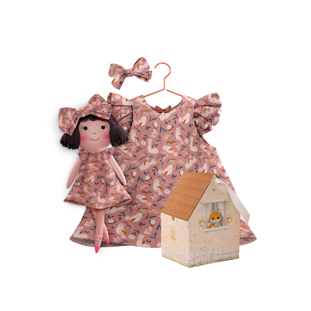 Kit Boneca Alice Jardim