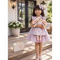 Kit Boneca Dona Ovelha Arco iris + Petit Case