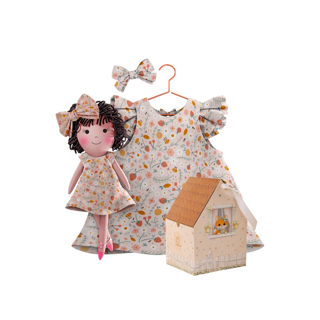 Kit Boneca Nelinha Pic-Nic