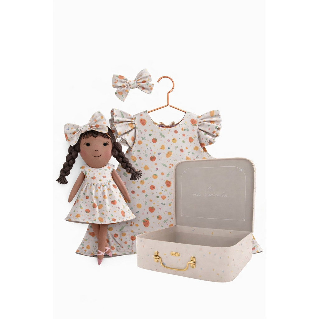 Kit Boneca Juju Pic Nic + Petit Case