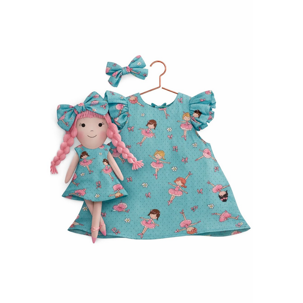 Kit Boneca Rosinha Ballet+ Petit Case