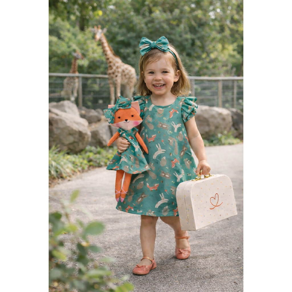 Kit Boneca Dona Raposa Bosque + Petit Case