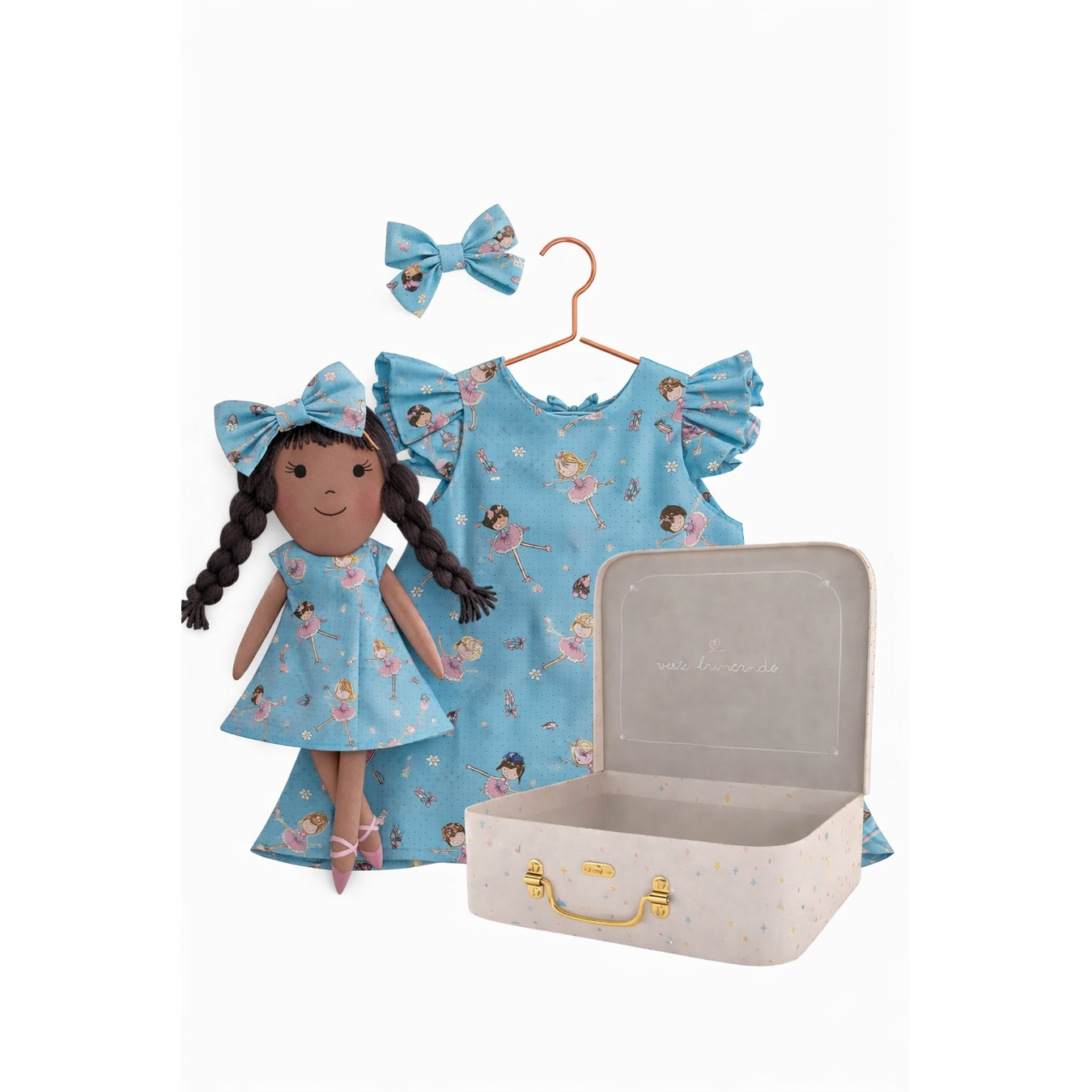 Kit Boneca Juju Ballet + Petit Case