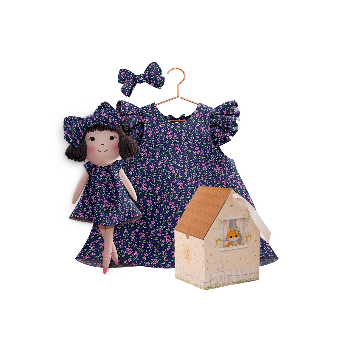 Kit Boneca Alice Florzinha