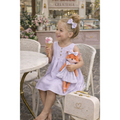 Kit Boneca Dona Raposa Liso Lilás + Petit Case