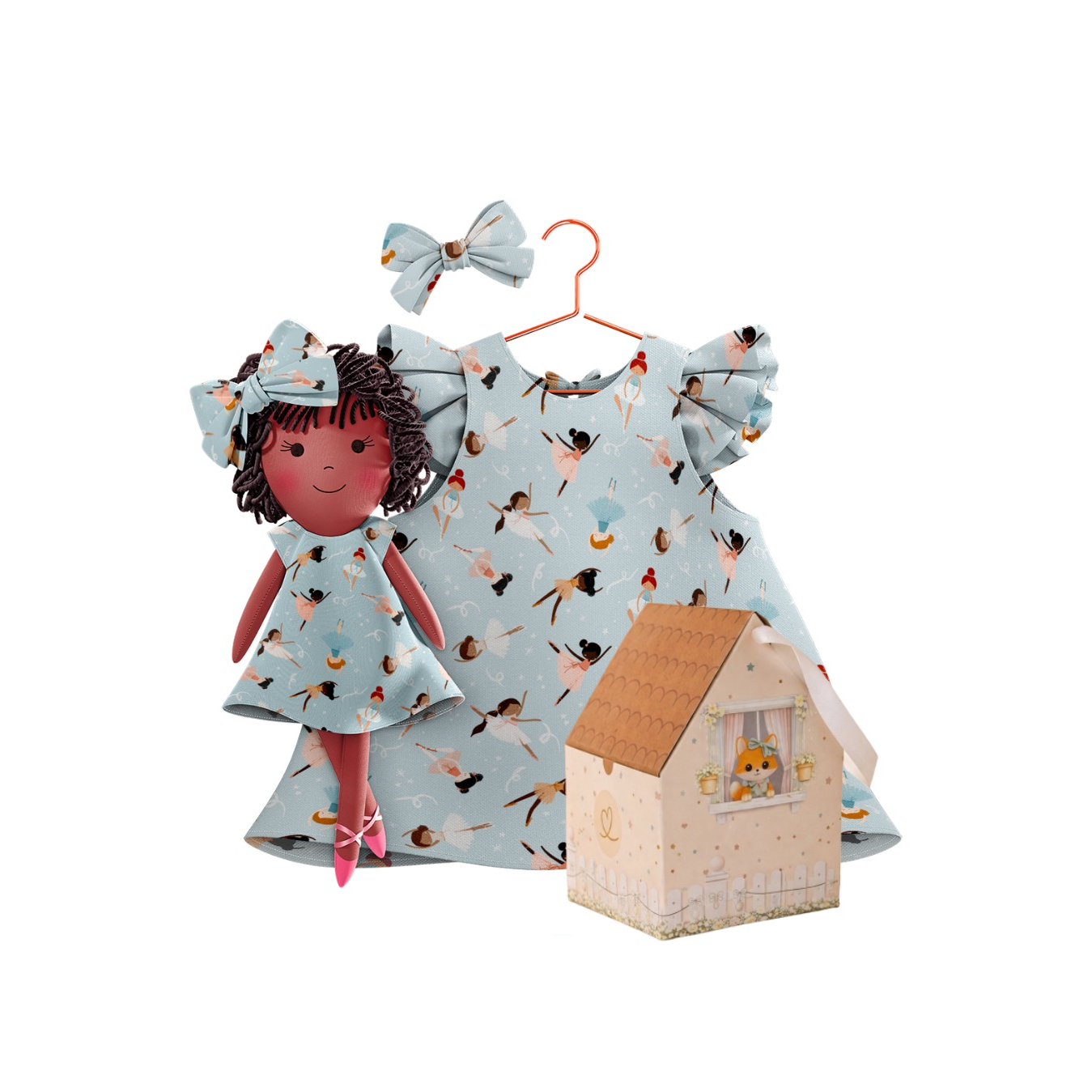 Kit Boneca Bella Bailarina
