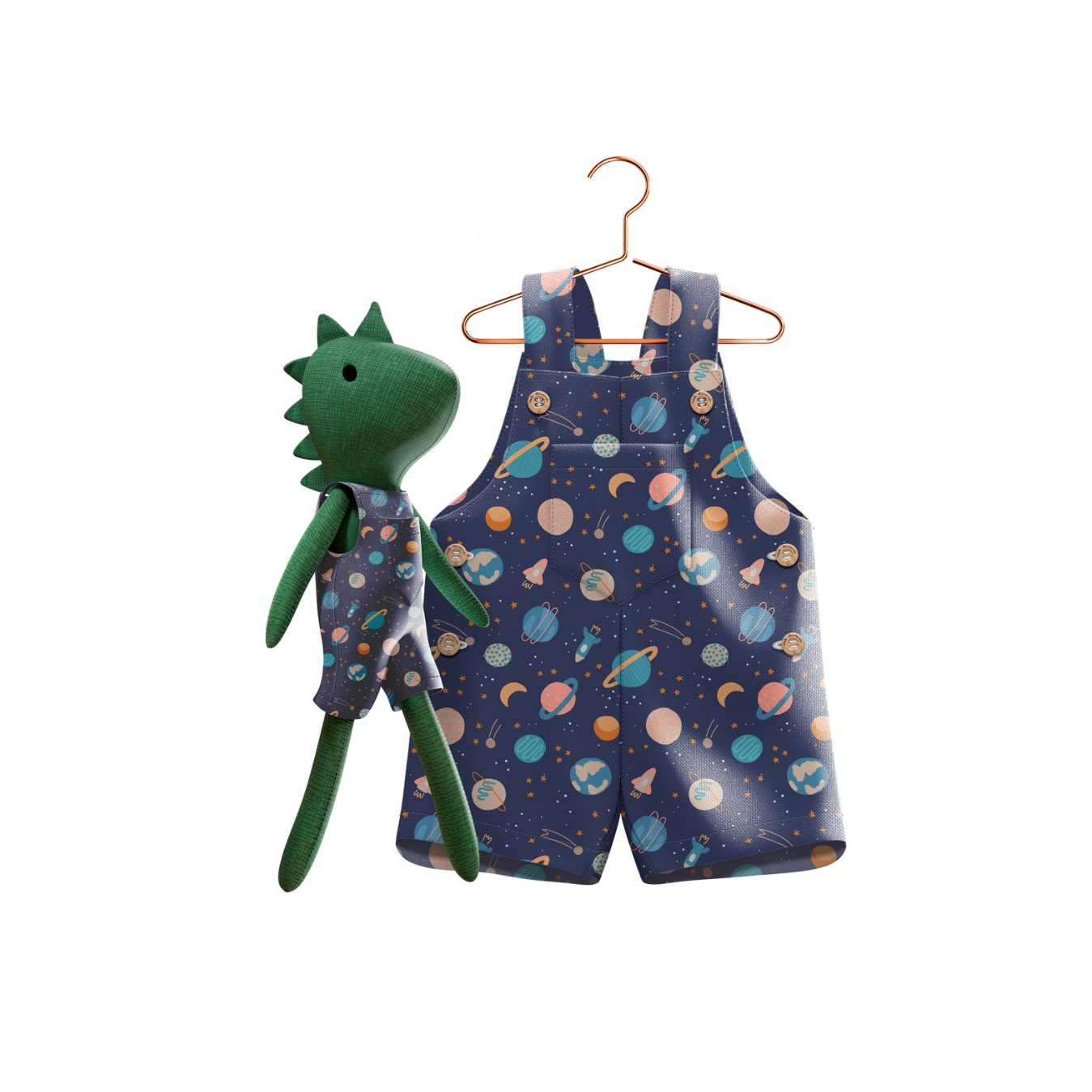 Kit Boneco Dino Espaço