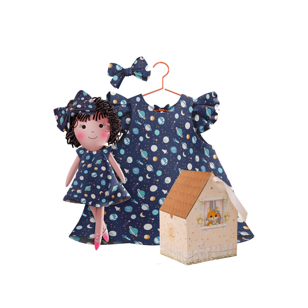 Kit Boneca Nelinha Espaço