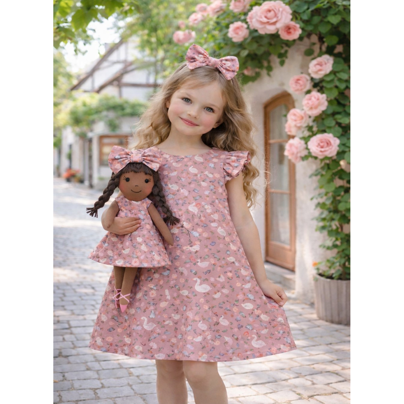 Kit Boneca Juju Jardim + Petit Case