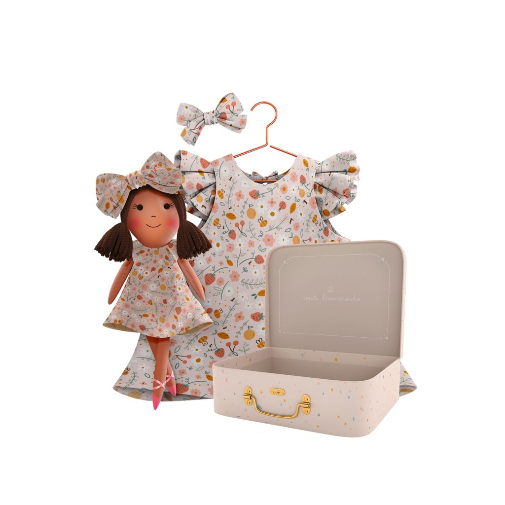 Kit Boneca Manu Pic-Nic + Petit Case