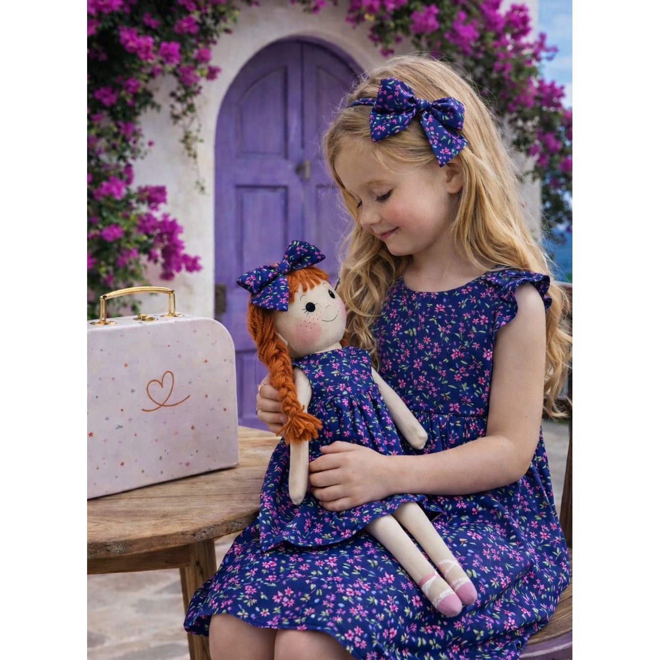 Kit Boneca Duda Florzinha + Petit Case