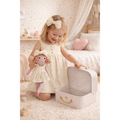 Kit Boneca Nina Liso Amarelo+ Petit Case