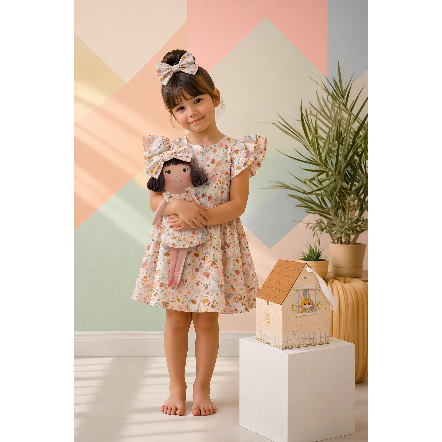 Kit Boneca Alice Pic-Nic